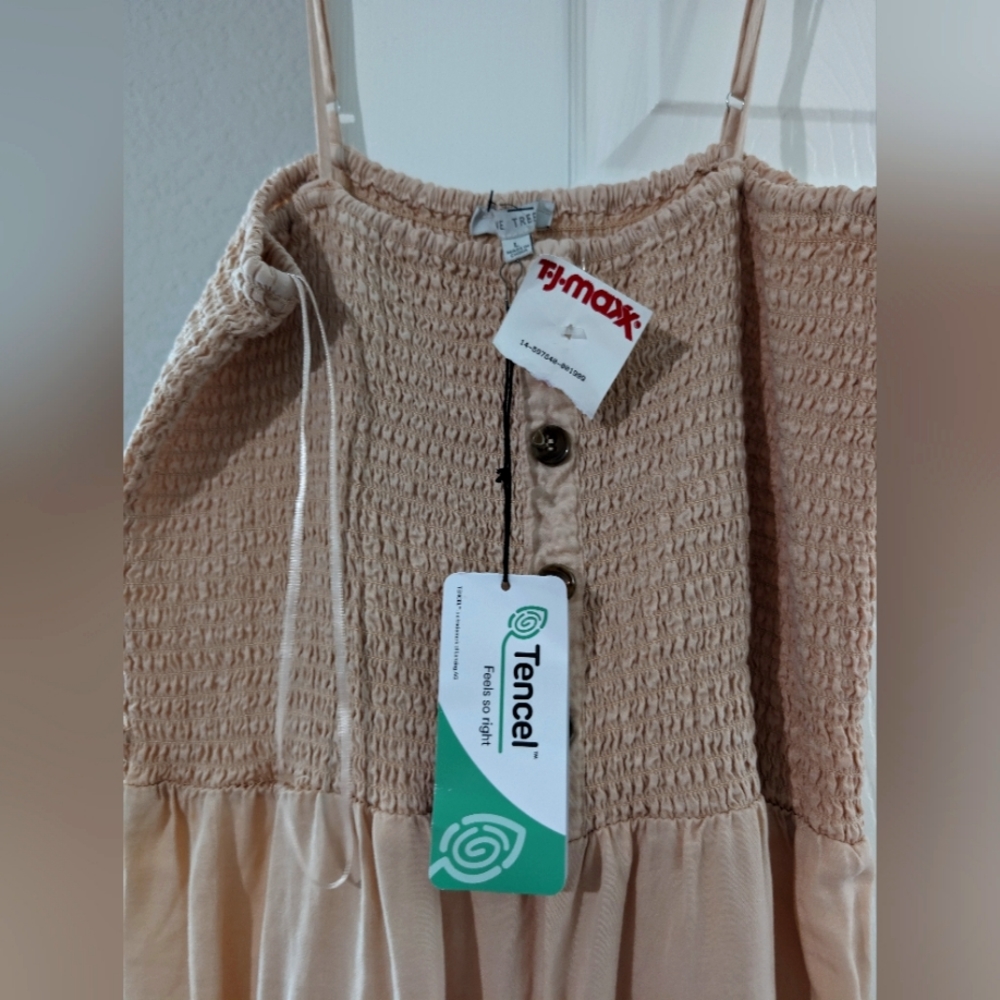 Tan long Romper